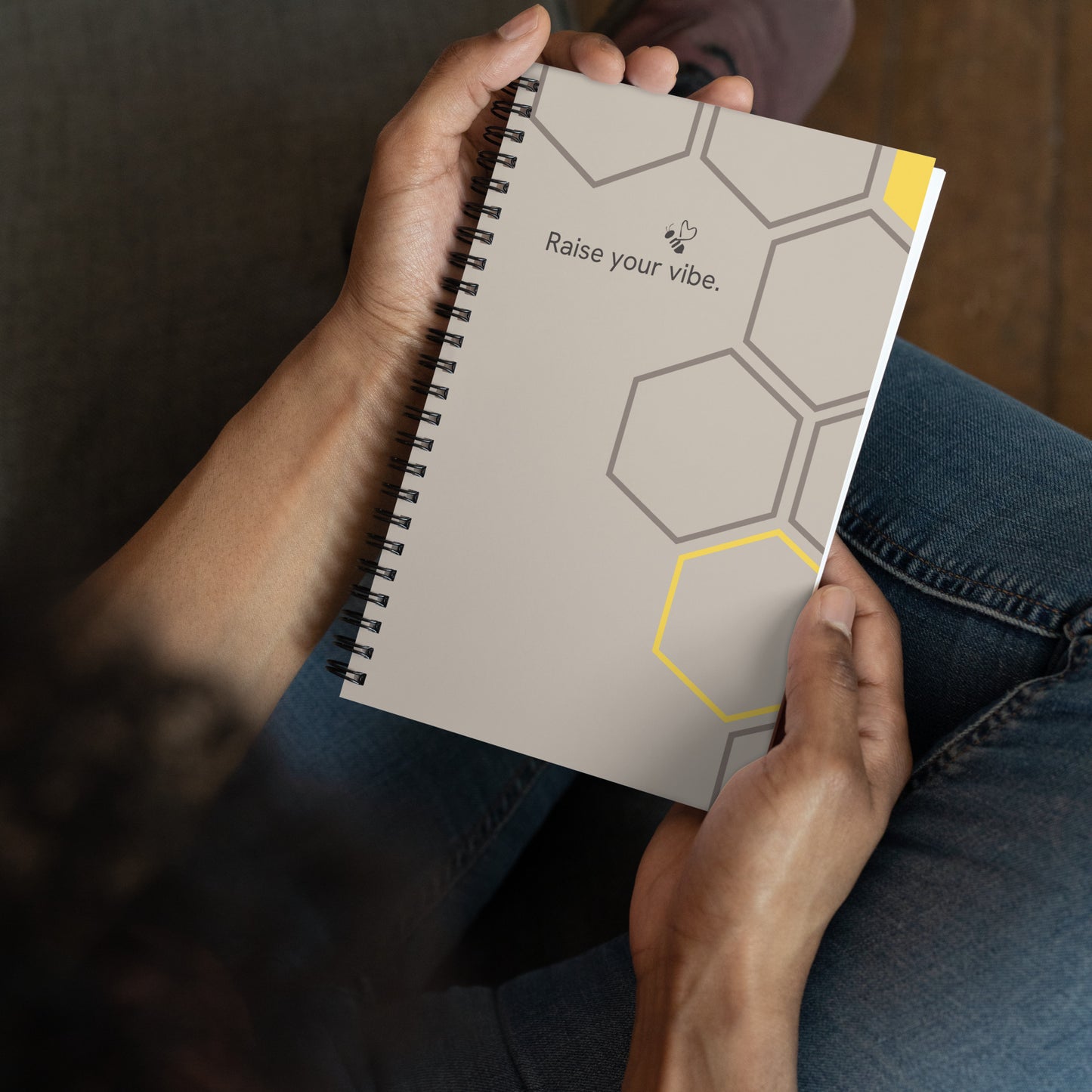 Raise your Vibe - Spiral notebook