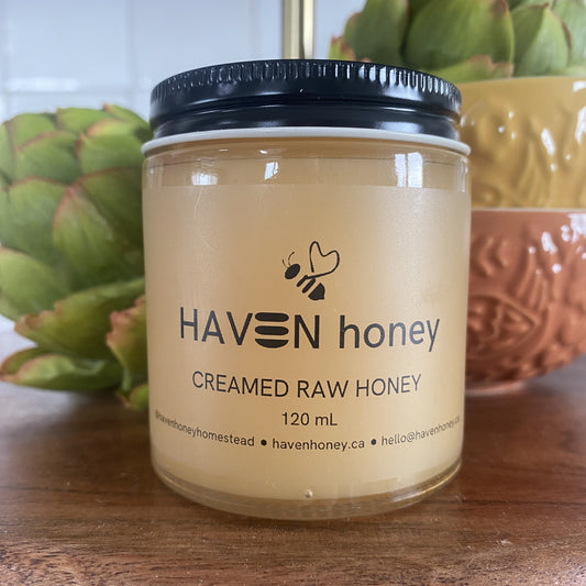 Raw Creamed Honey - 120 mL