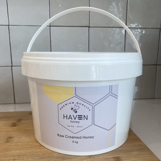 2024 - Raw Creamed Honey - 5 Kg