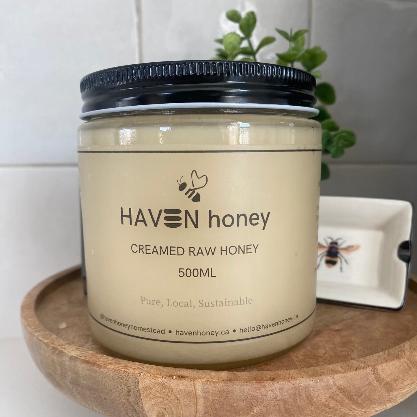 Creamed Raw Honey - 500 mL